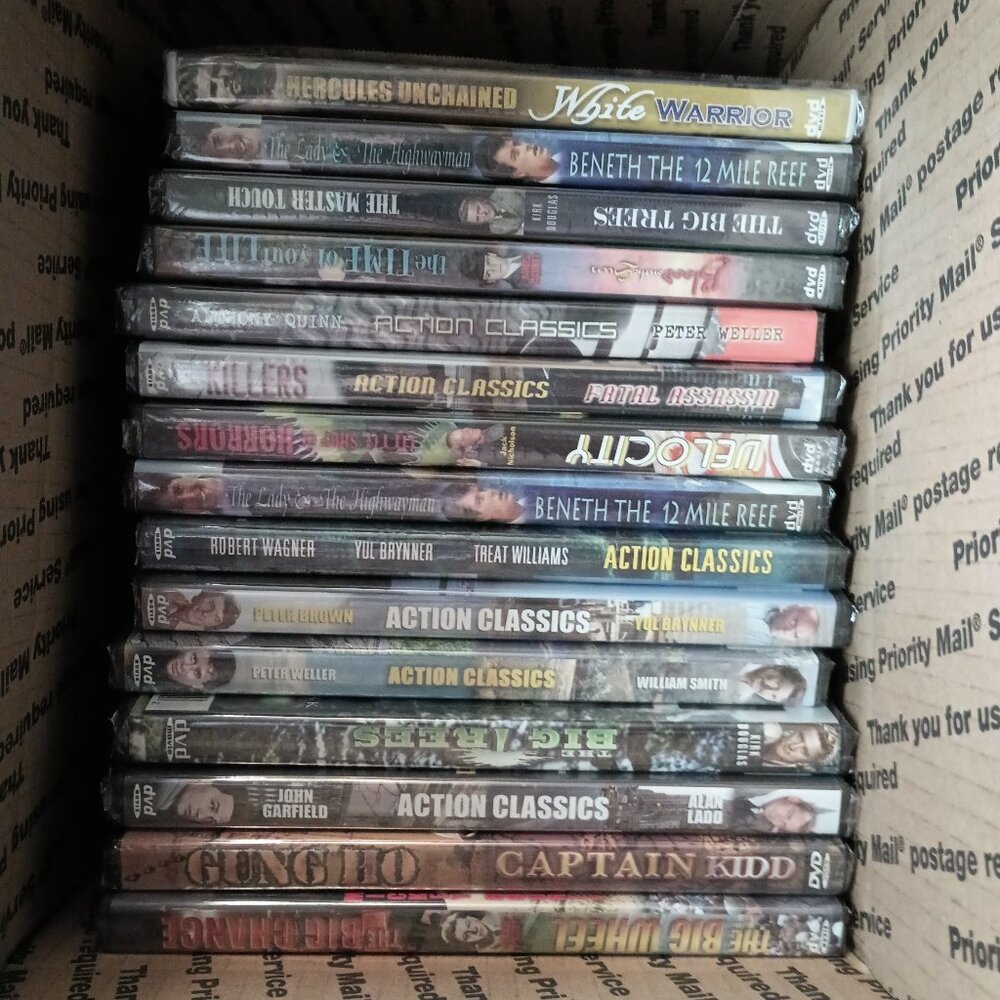 Lot of New Action Movies DVD